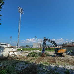 Počela rekonstrukcija stadiona u Kranjčevićevoj