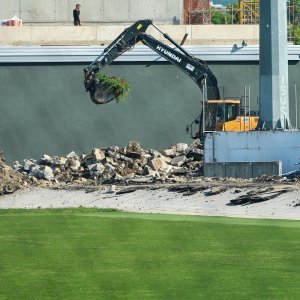 Počela rekonstrukcija stadiona u Kranjčevićevoj