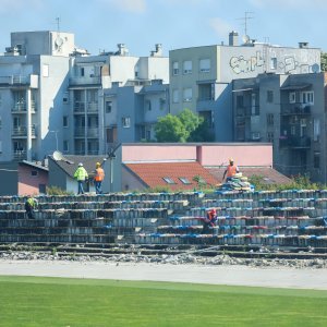 Počela rekonstrukcija stadiona u Kranjčevićevoj
