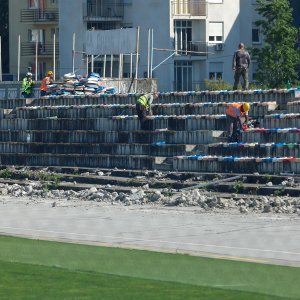 Počela rekonstrukcija stadiona u Kranjčevićevoj