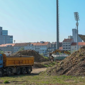 Počela rekonstrukcija stadiona u Kranjčevićevoj