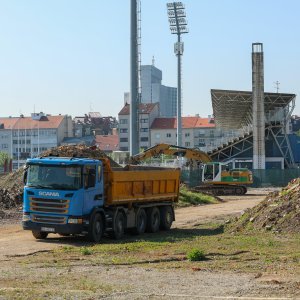 Počela rekonstrukcija stadiona u Kranjčevićevoj
