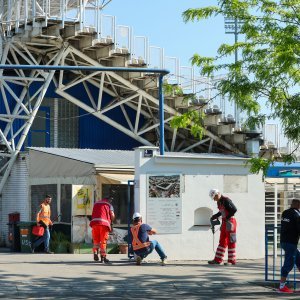 Počela rekonstrukcija stadiona u Kranjčevićevoj