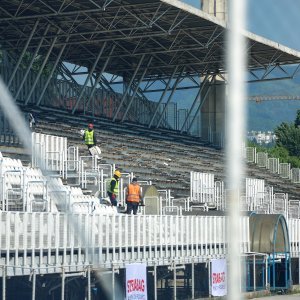 Počela rekonstrukcija stadiona u Kranjčevićevoj