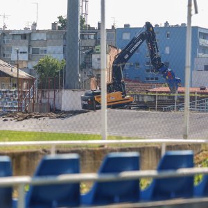 Počela rekonstrukcija stadiona u Kranjčevićevoj