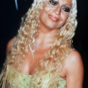 Donatella Versace, 1999.