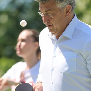 Andrej Plenković na Deflimpijskom danu