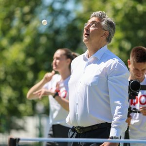 Andrej Plenković na Deflimpijskom danu