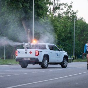 Ranojutarnja akcija suzbijanja komaraca na Jarunu