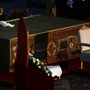 Trg svetog Petra uoči inauguracije pape