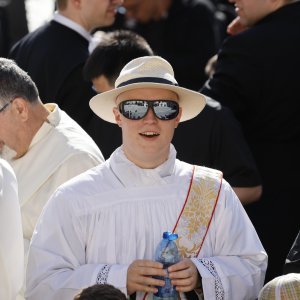 Trg svetog Petra uoči inauguracije pape