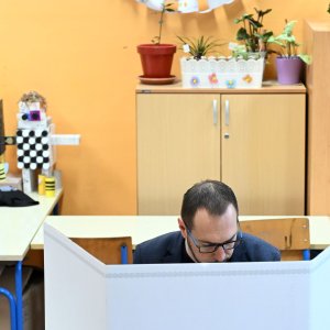 Tomislav Tomašević sa suprugom Ivom stigao na glasanje