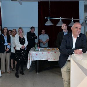 Doček izbornih rezultata u stožeru koalicije Plavi grad i BUZ