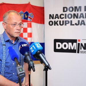 Zlatko Hasanbegović u stožeru Tomislava Jonjića koji nije uspio ući u drugi krug