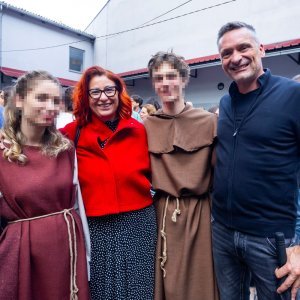 Ognjen Golubić s obitelji