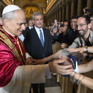 Prva opća audijencija Lava XIV.