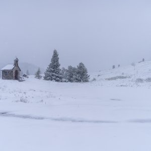 Snijeg pao u Nacionalnom parku Sjeverni Velebit