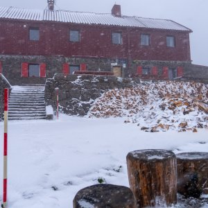 Snijeg pao u Nacionalnom parku Sjeverni Velebit