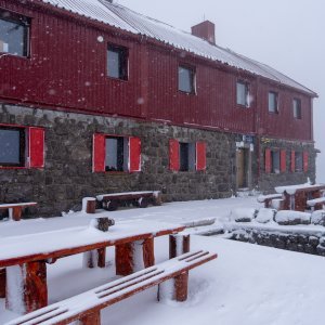 Snijeg pao u Nacionalnom parku Sjeverni Velebit