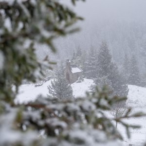 Snijeg pao u Nacionalnom parku Sjeverni Velebit