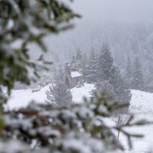 Snijeg pao u Nacionalnom parku Sjeverni Velebit