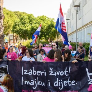 Hod za život, obitelj i Hrvatsku održan u Zadru