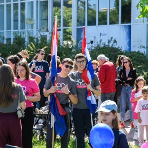 Hod za život, obitelj i Hrvatsku održan u Zadru