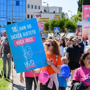 Hod za život, obitelj i Hrvatsku održan u Zadru