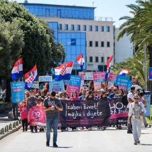 Hod za život, obitelj i Hrvatsku održan u Zadru