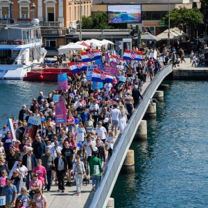 Hod za život, obitelj i Hrvatsku održan u Zadru