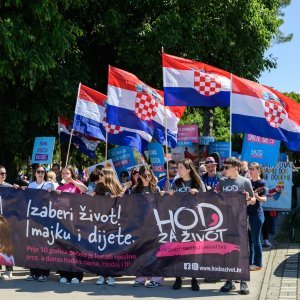 Hod za život, obitelj i Hrvatsku održan u Zadru