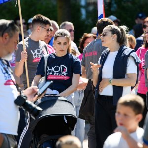 Hod za život, obitelj i Hrvatsku održan u Zadru