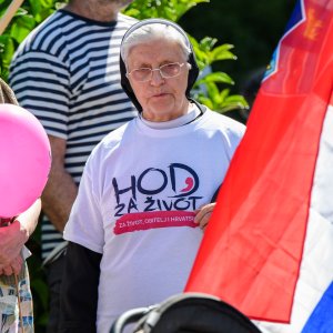 Hod za život, obitelj i Hrvatsku održan u Zadru