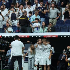 Luka Modrić s obitelji