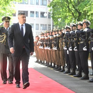 Plenković i Milanović na Danu Hrvatske vojske