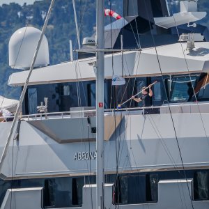 Jahte Jeffa Bezosa u Marini Kaštela
