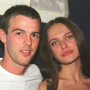 Ljupka Gojić Mikić i suprug Mihael Mikić, 2001.