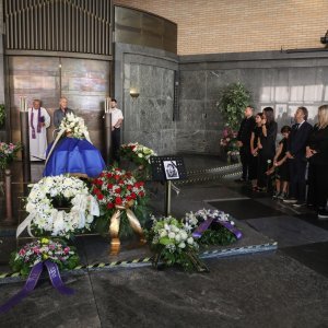 Ispraćaj Ivana Pika Stančića na Krematoriju