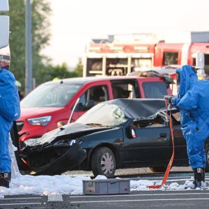 Vježba 'Sigurnost '25' na autocesti kod Sv. Helene