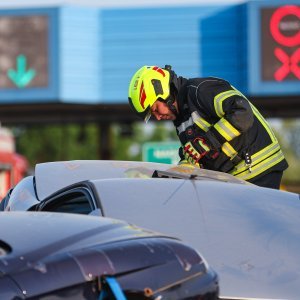 Vježba 'Sigurnost '25' na autocesti kod Sv. Helene