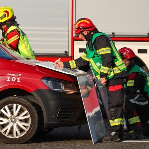Vježba 'Sigurnost '25' na autocesti kod Sv. Helene