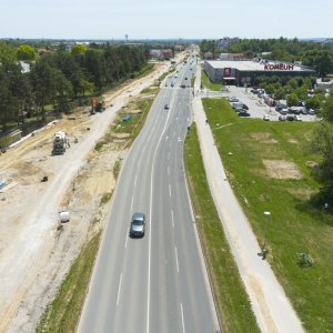 Radovi u Sarajevskoj ulici u Zagrebu snimljeni iz zraka