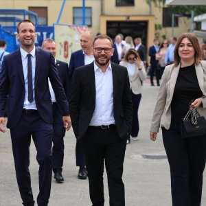 Tradicionalna utakmica nakon svečanog obilježavanja 36. obljetnice osnutka HDZ-a na terenu NK Jarun