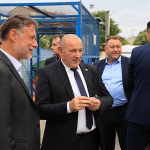 Tradicionalna utakmica nakon svečanog obilježavanja 36. obljetnice osnutka HDZ-a na terenu NK Jarun