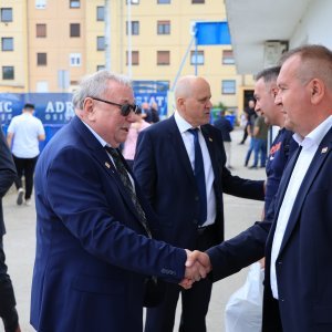 Tradicionalna utakmica nakon svečanog obilježavanja 36. obljetnice osnutka HDZ-a na terenu NK Jarun