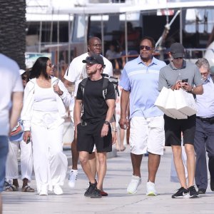 Magic Johnson s obitelji i prijateljima u Trogiru