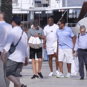 Magic Johnson s obitelji i prijateljima u Trogiru