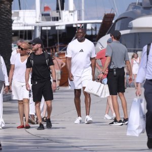 Magic Johnson s obitelji i prijateljima u Trogiru