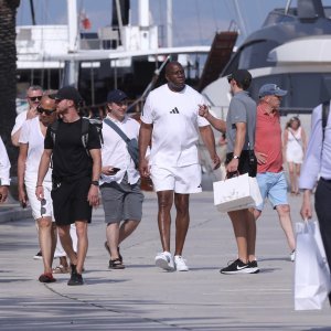 Magic Johnson s obitelji i prijateljima u Trogiru