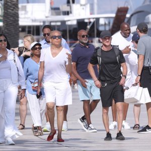 Magic Johnson s obitelji i prijateljima u Trogiru